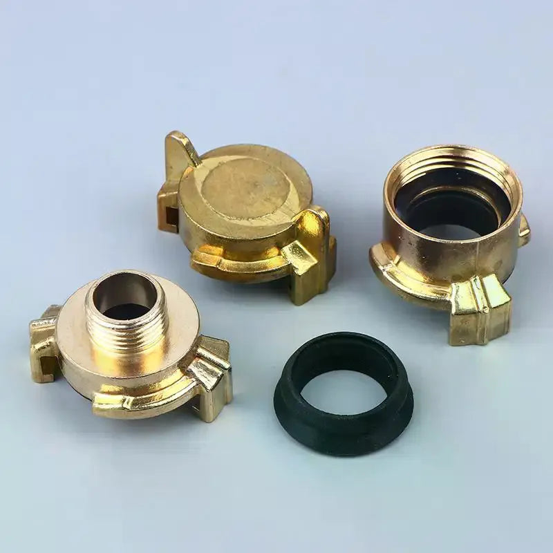 Garden Hose Quick Connect Set – DN15/DN20/DN25 Copper Tap Connectors Hose Quick Connector Nixie