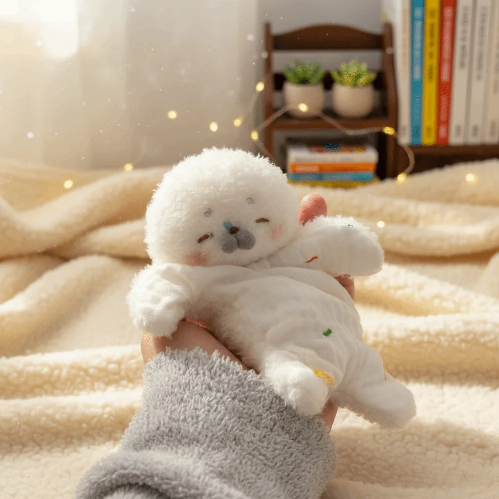 Cute Seal Plush Bean Bag Hanging Rope Doll – Squishy Gift Plush Bean Bag Toy Nixie