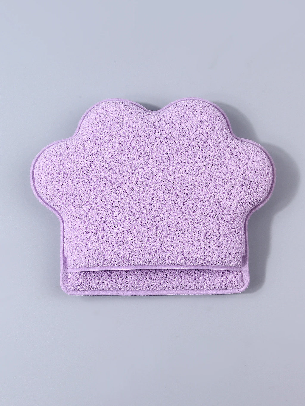 Cat Paw Face Cleansing Sponge – Makeup Remover & Exfoliator Face Cleansing Sponge Nixie PURPLE