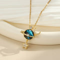 Starry Sky Pendant Necklace – Micro Pavé Zircon | Women's Jewelry Pendant Necklace Nixie XL1470-135