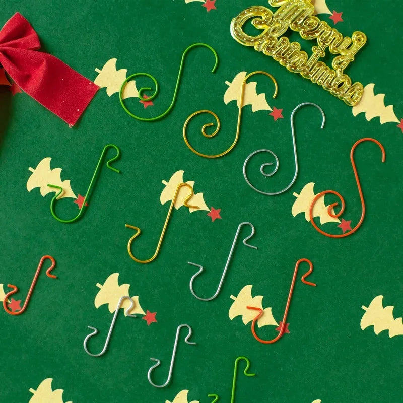 20Pcs Metal S Hooks Christmas Ornament Hangers | Xmas Tree