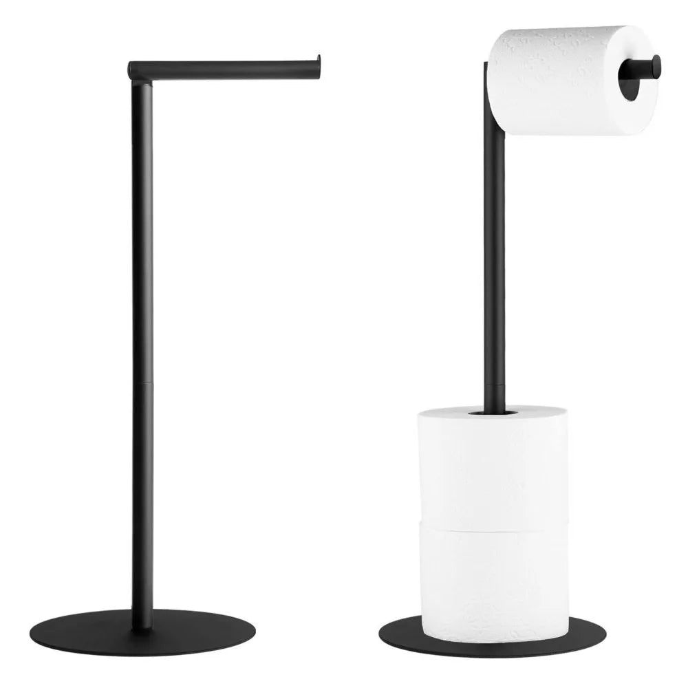 Freestanding Stainless Steel Toilet Paper Holder Stand Toilet Paper Holder Nixie