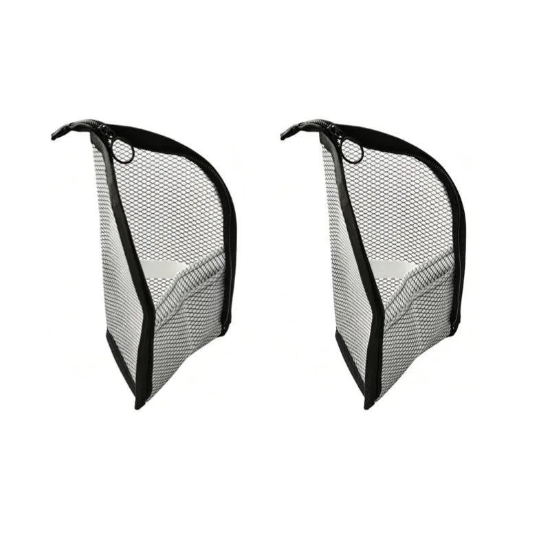 Standing Mesh Toiletry Bag – Travel Cosmetic Organizer