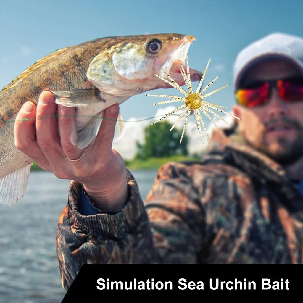 Soft Sea Urchin Fishing Lure – Saltwater & Freshwater Bait Soft Fishing Lure Nixie