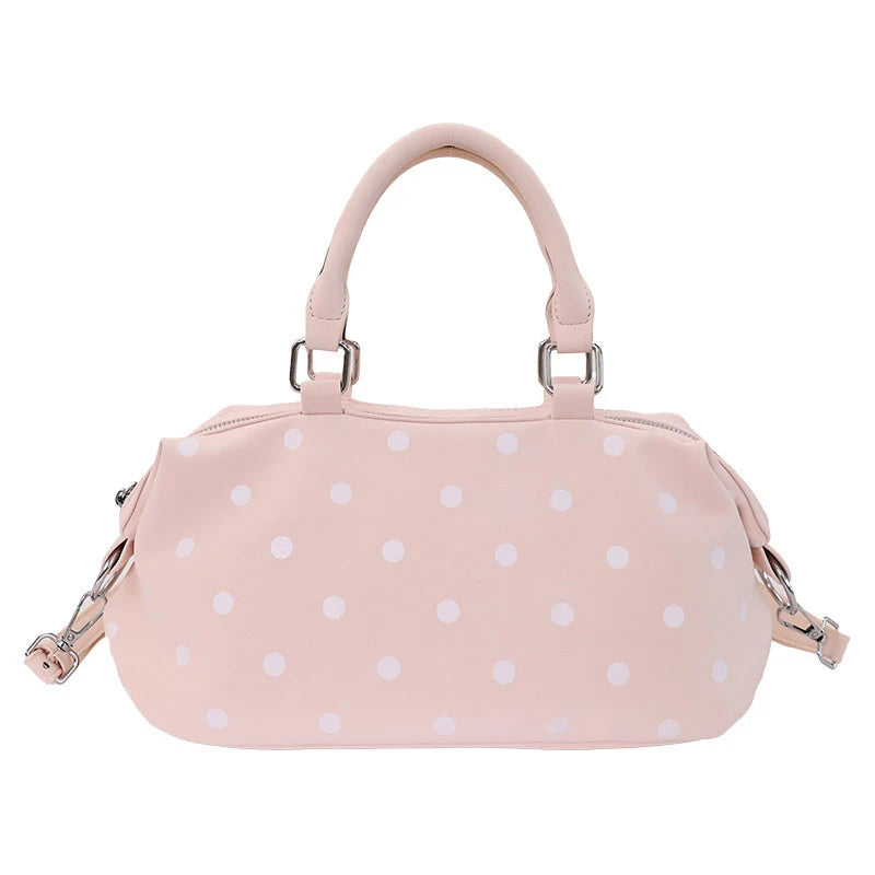 Korean Polka Dot Pillow Bag – Large Women's Shoulder Crossbody Women's Handbag Nixie