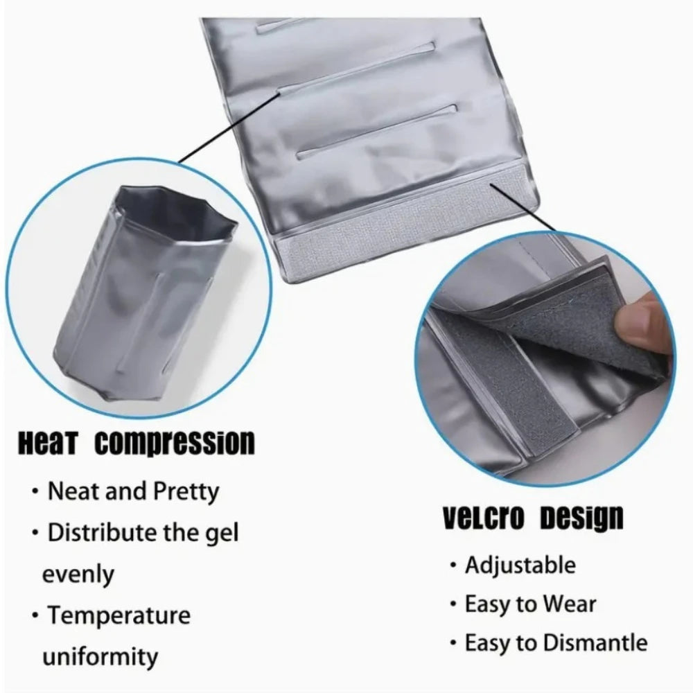 Portable Gel Wine Cooler Sleeve – Bottle Chiller for Parties Wine Cooler Sleeve Nixie