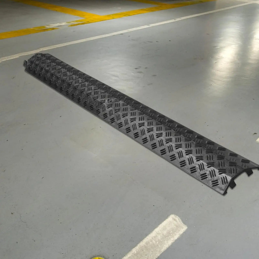Cable Ramp Floor Cord Protector – Anti-Slip Speed Bump Cable Protector Ramp Nixie