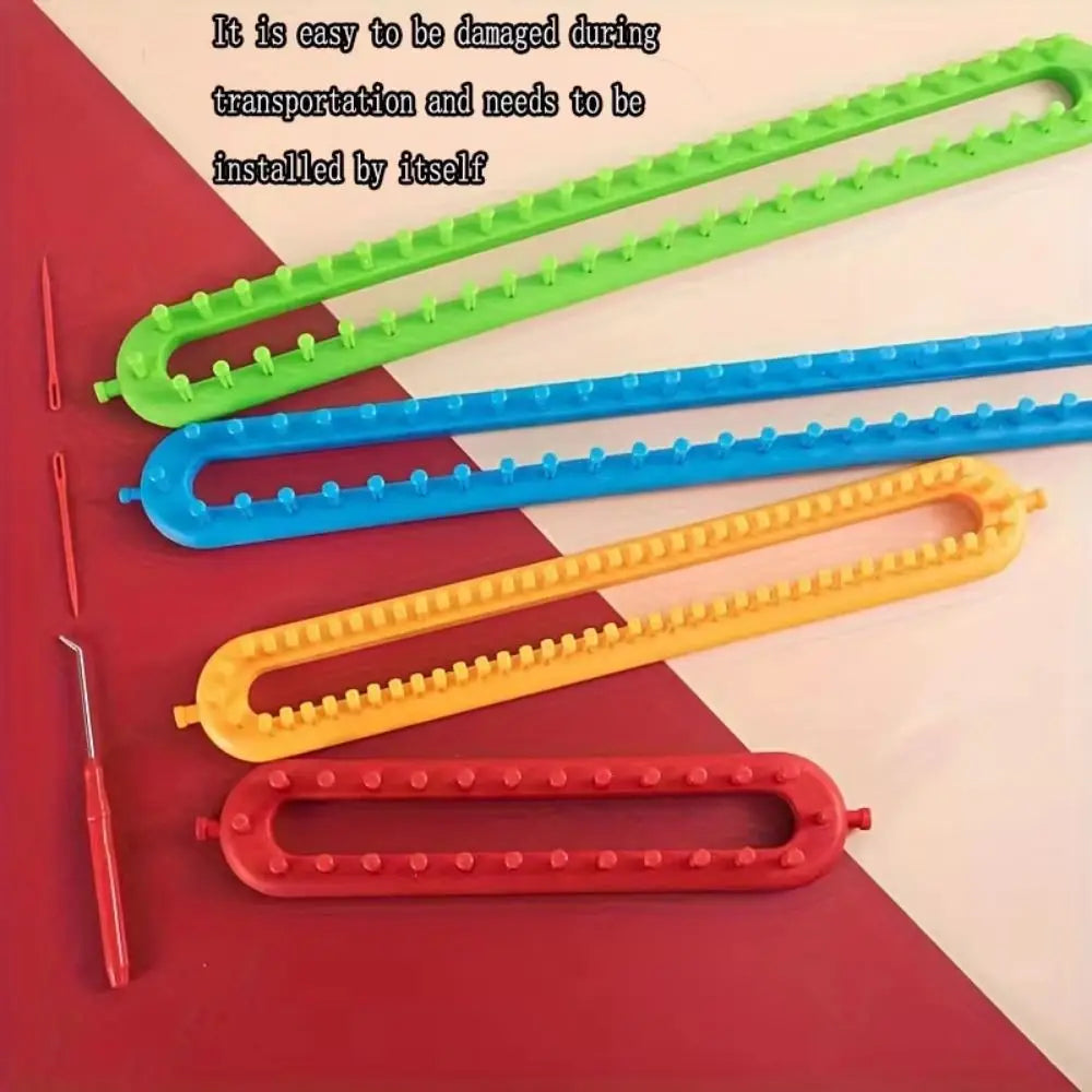 Weaving Loom Knitting Kit – DIY Wool Knitter 26–58cm