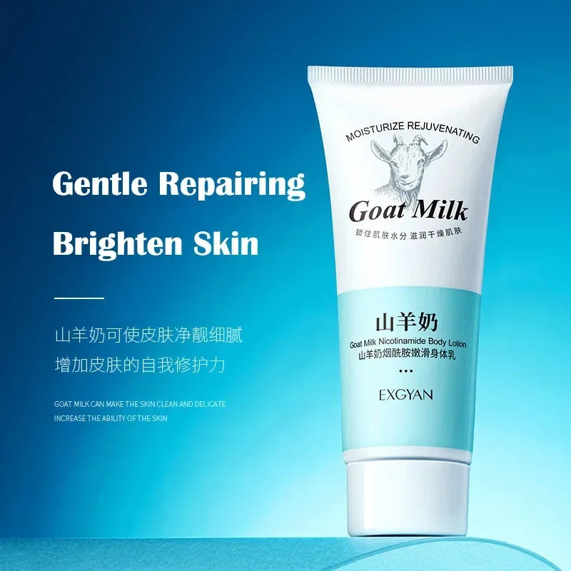 Niacinamide & Goat Milk Body Lotion – Brightening Moisturizer Body Lotion Nixie
