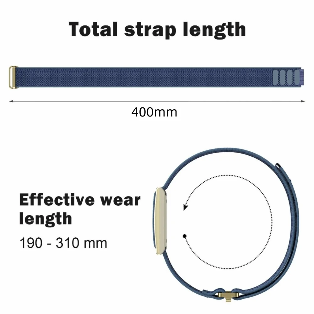 Nylon Sport Band for Polar Loop – 22mm Breathable Wrist & Arm Strap Fitness Tracker Band Nixie