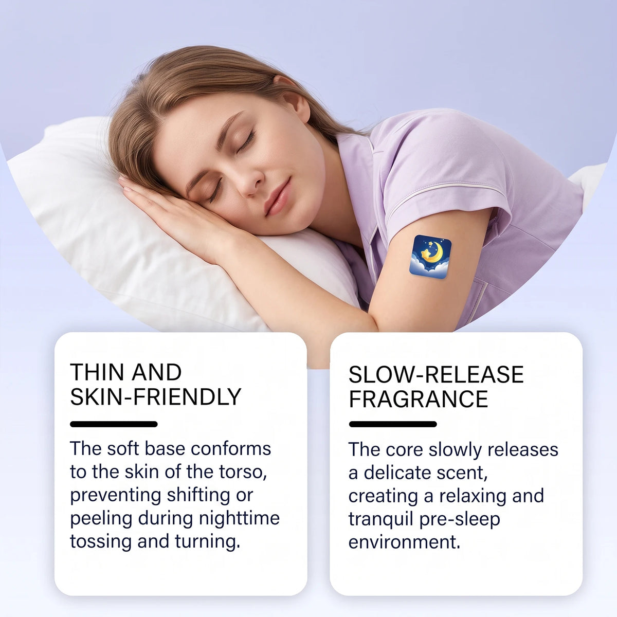 30Pcs Sleep Patches – Soothing Bedtime Body Stickers | Night Rest Sleep Aid Patches Nixie