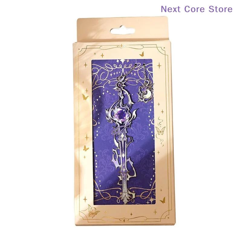 Anime Elemental Metal Bookmark Colorful Enamel Hollow Design Metal Bookmark Nixie