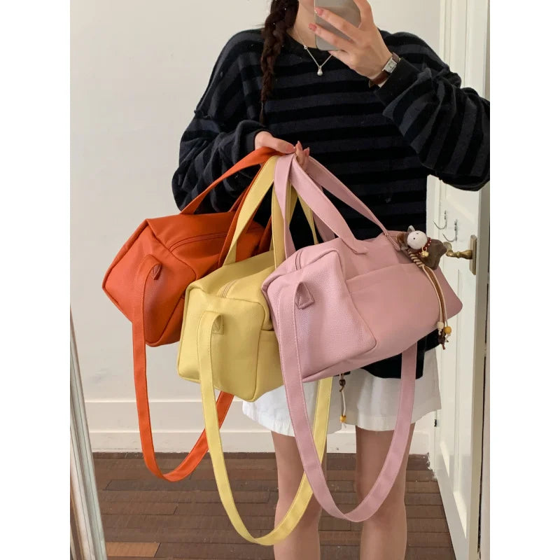 Korean Style Large Tote Bag – Women's Shoulder & Crossbody Bag