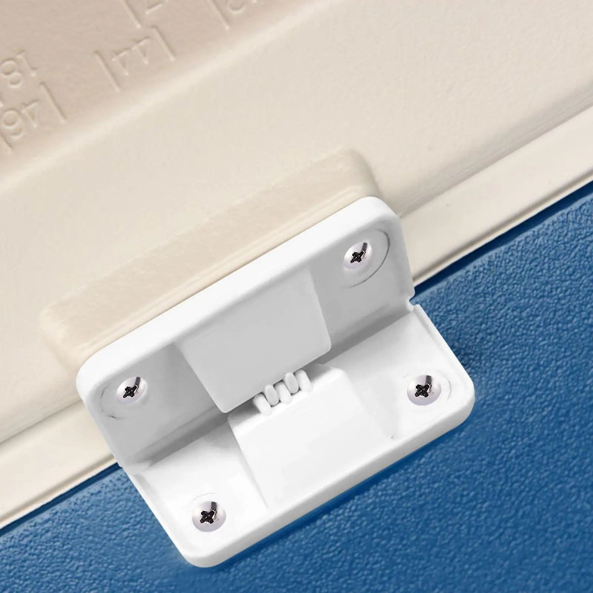 4pcs Cooler Replacement Hinges Set with Screws – PP Plastic