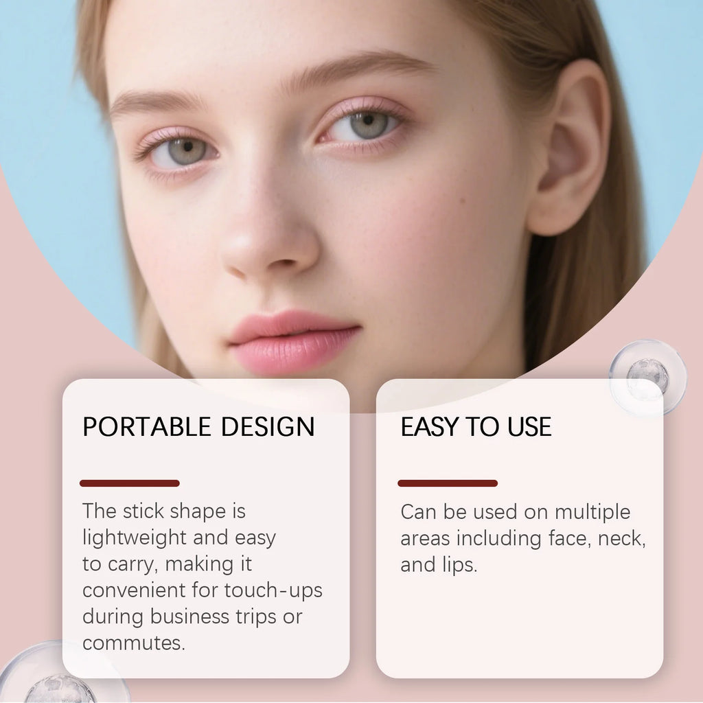 PDRN Pink Collagen Multi Balm Stick – Face, Lip & Neck Collagen Balm Stick Nixie