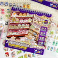 Supermarket Miniature Scene Stickers – 10 PET Die-Cut Scenes Decorative Sticker Set Nixie A