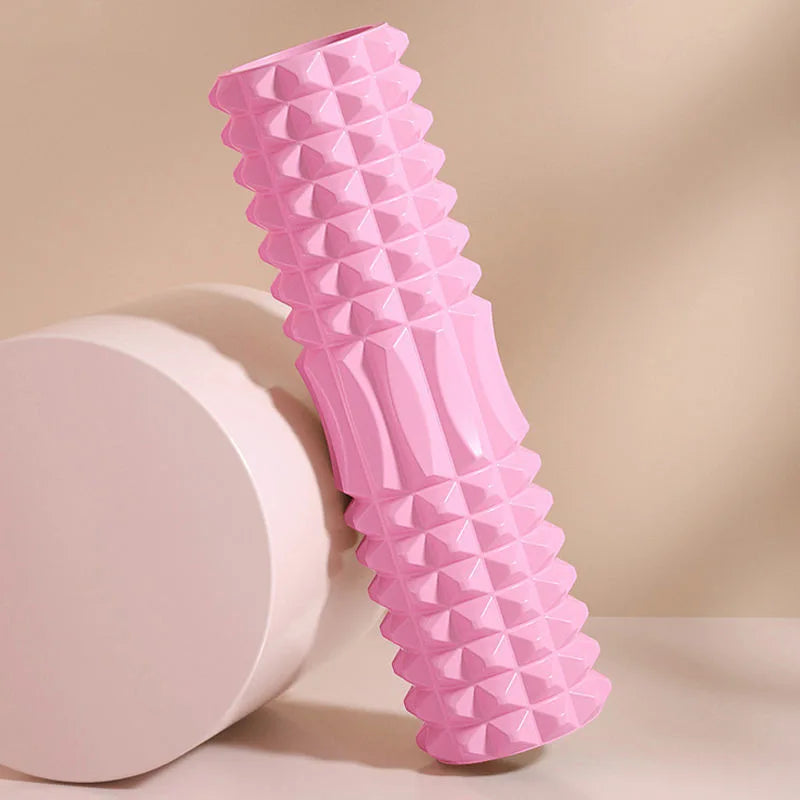 Foam Muscle Roller – Deep Fascia Massage for Fitness & Yoga Foam Massage Roller Nixie Pink 45cm