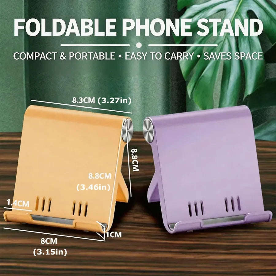 Adjustable Foldable Phone Stand – Universal Desktop Holder