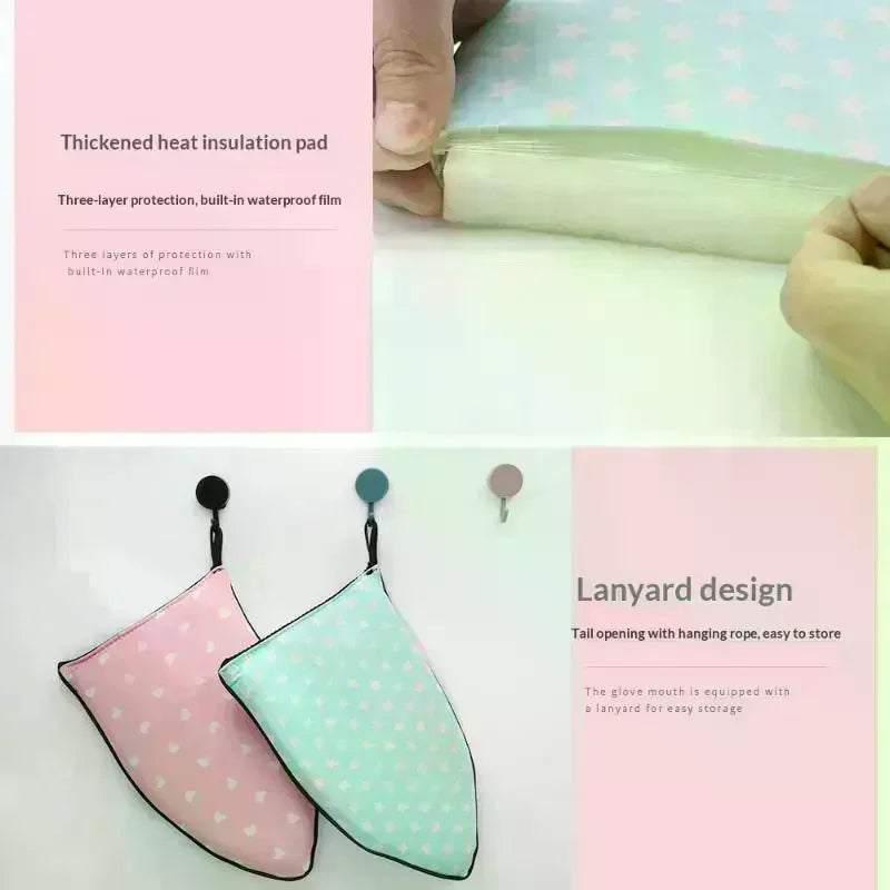 Handheld Ironing Board Glove | Heat-Resistant Steam Ironing Mitt