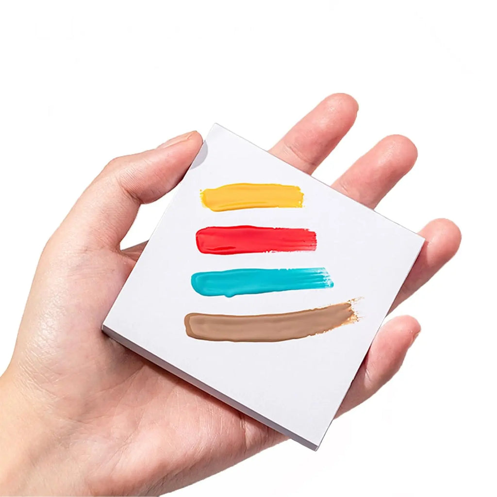 100-Sheet Nail Art Palette Paper – Waterproof Mixing Pad 3x3" Nail Art Palette Nixie
