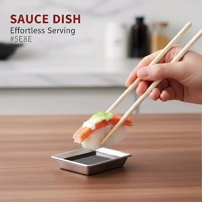 100Pcs Disposable Sauce Dishes | Sushi Dipping Trays & Bowls Disposable Sauce Dishes Nixie