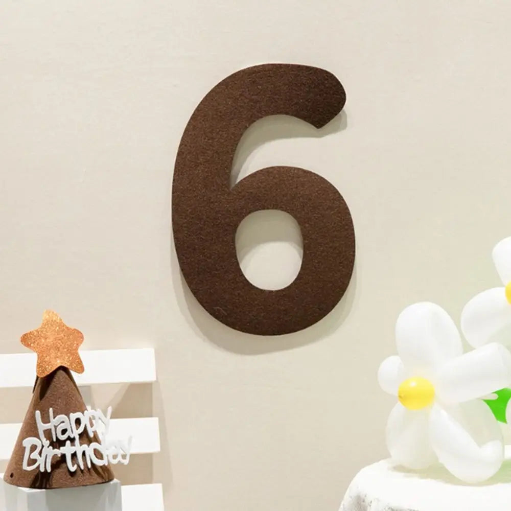 Happy Birthday Felt Banner Garland Party Decoration Bunting