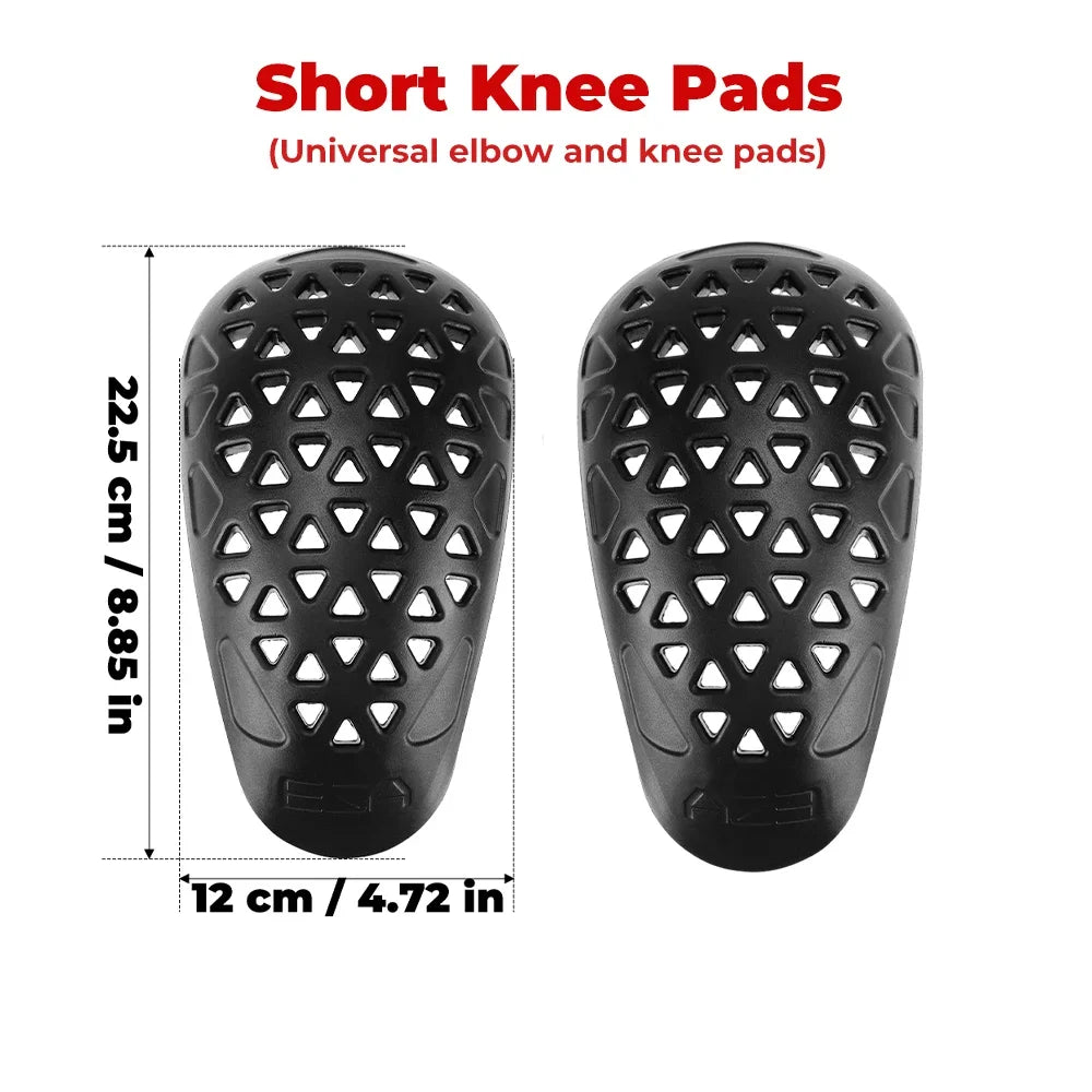KEMIMOTO CE1 Knee & Hip Pads 4-Piece Motorcycle Protective Set Motorcycle Protective Pads Nixie Short knee pads