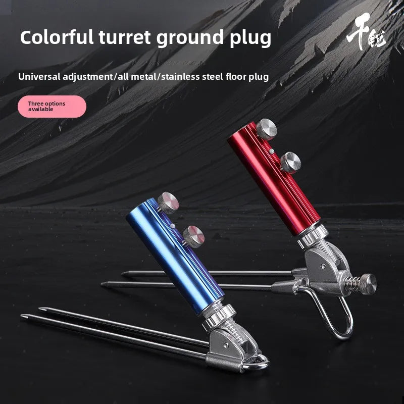 Stainless Steel Fishing Rod Stand Ground Stake – Universal Fit