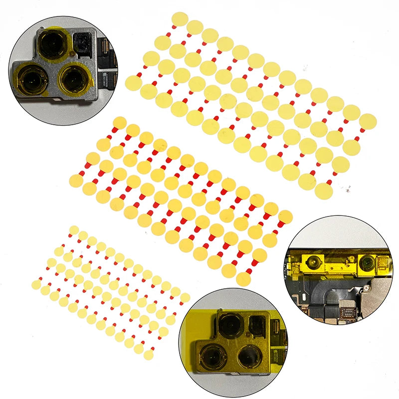 100Pcs Phone Camera Dust Protective Stickers 5/8/10mm