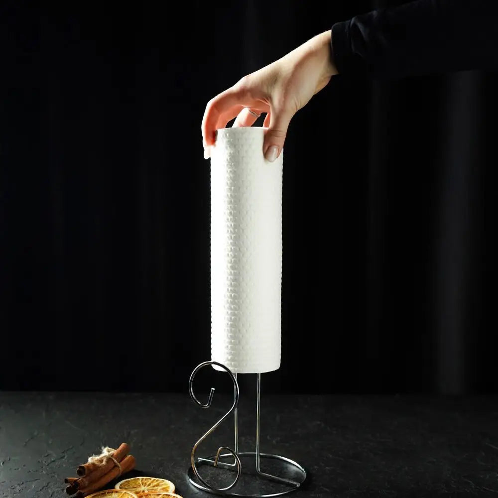 Freestanding Metal Toilet Paper Stand – Modern Rustproof Design Toilet Paper Holder Nixie