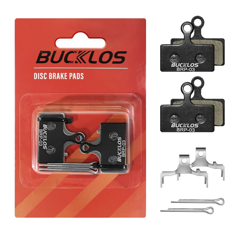BUCKLOS Hydraulic Disc Brake Pads G01S F01A MTB Road Bicycle Disc Brake Pads Nixie RESIN-2PC