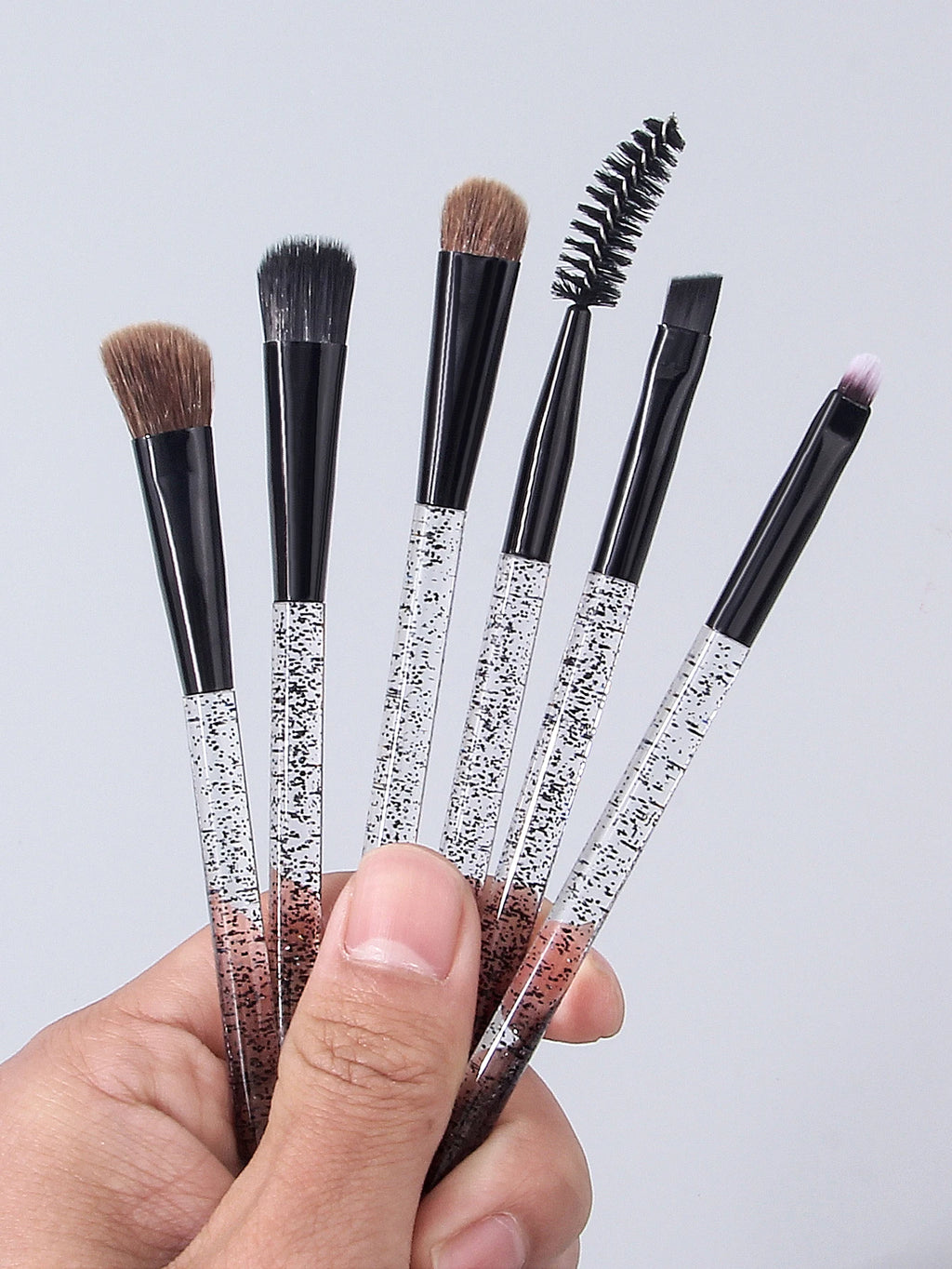 9-Piece Makeup Brush Set – Eye, Contour & Concealer Brushes Makeup Brush Set Nixie