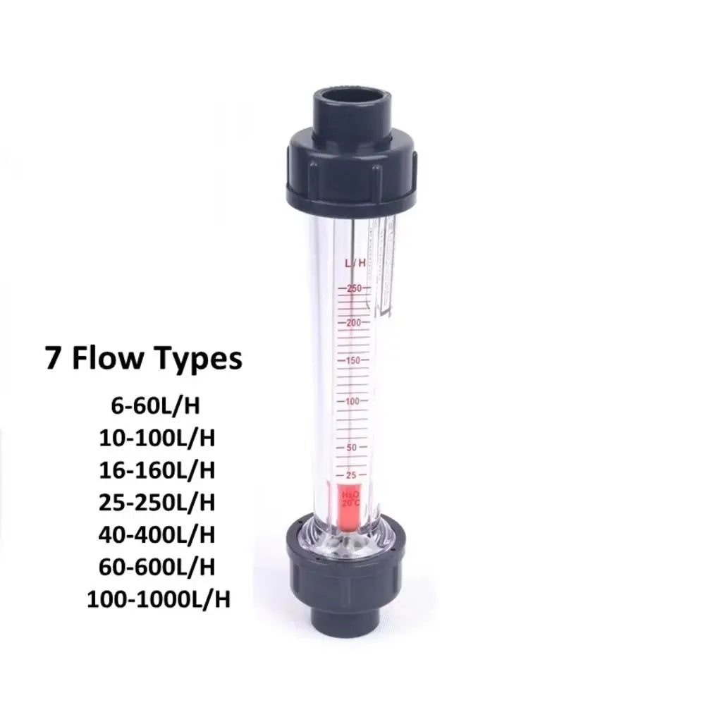 DN15 Plastic Liquid Float Flowmeter – 6-60LPH / 100-1000LPH Liquid Flow Meter Nixie