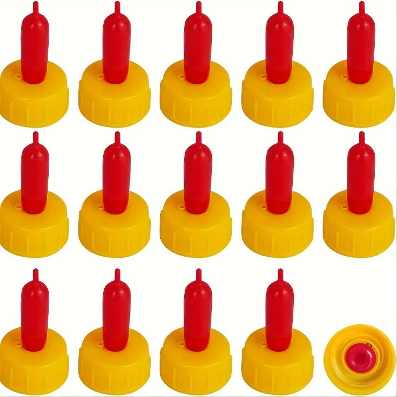 10pcs Soft Rubber Feeding Nipples for Lamb, Puppy & Goat Animal Feeding Nipple Nixie