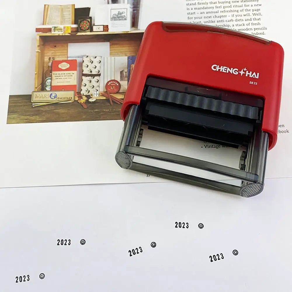 DIY Self-Inking Stamp Kit – Multi-Size Monogram Stamp Set