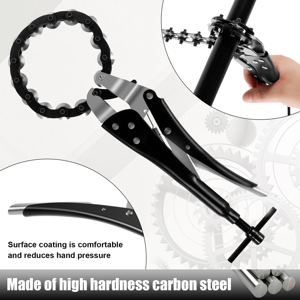 Exhaust Pipe Chain Cutter 0.6"–3.3" Carbon Steel Tailpipe Tool Pipe Chain Cutter Nixie