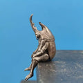 Antique Brass Copper Beetle Figurine – Home & Car Decor Sculpture Decorative Sculpture Nixie Default Title