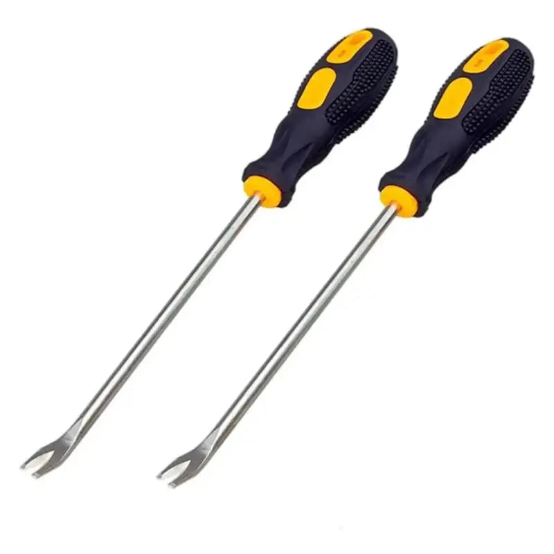 UV Type Screwdriver, Nail Puller & Pry Tool 260mm CRV Steel