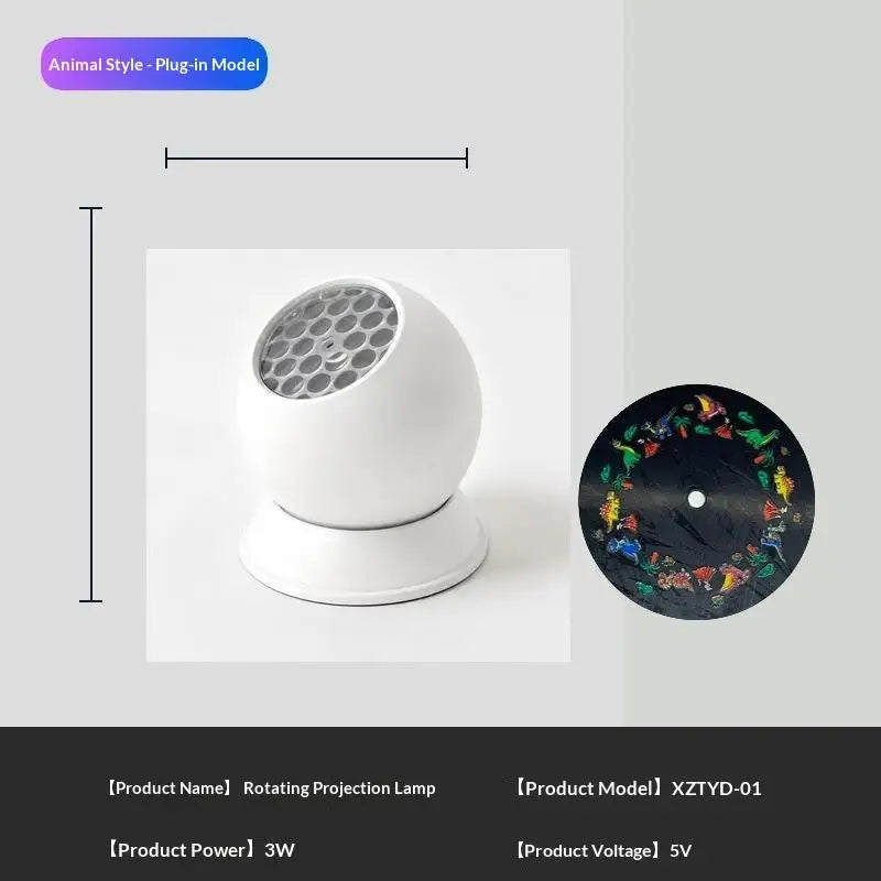 Halloween LED Projector Light – Pumpkin Ghost Star Patterns