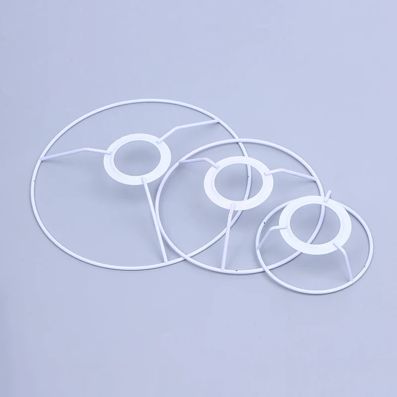 Cylinder Vintage Iron Lampshade Frame for E27 Chandelier Lamp Shade Frame Nixie