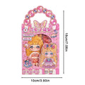 3D Magnetic Dress-Up Doll Toy Set – Mix & Match Kids Gift Magnetic Dress-Up Toy Nixie Pinks
