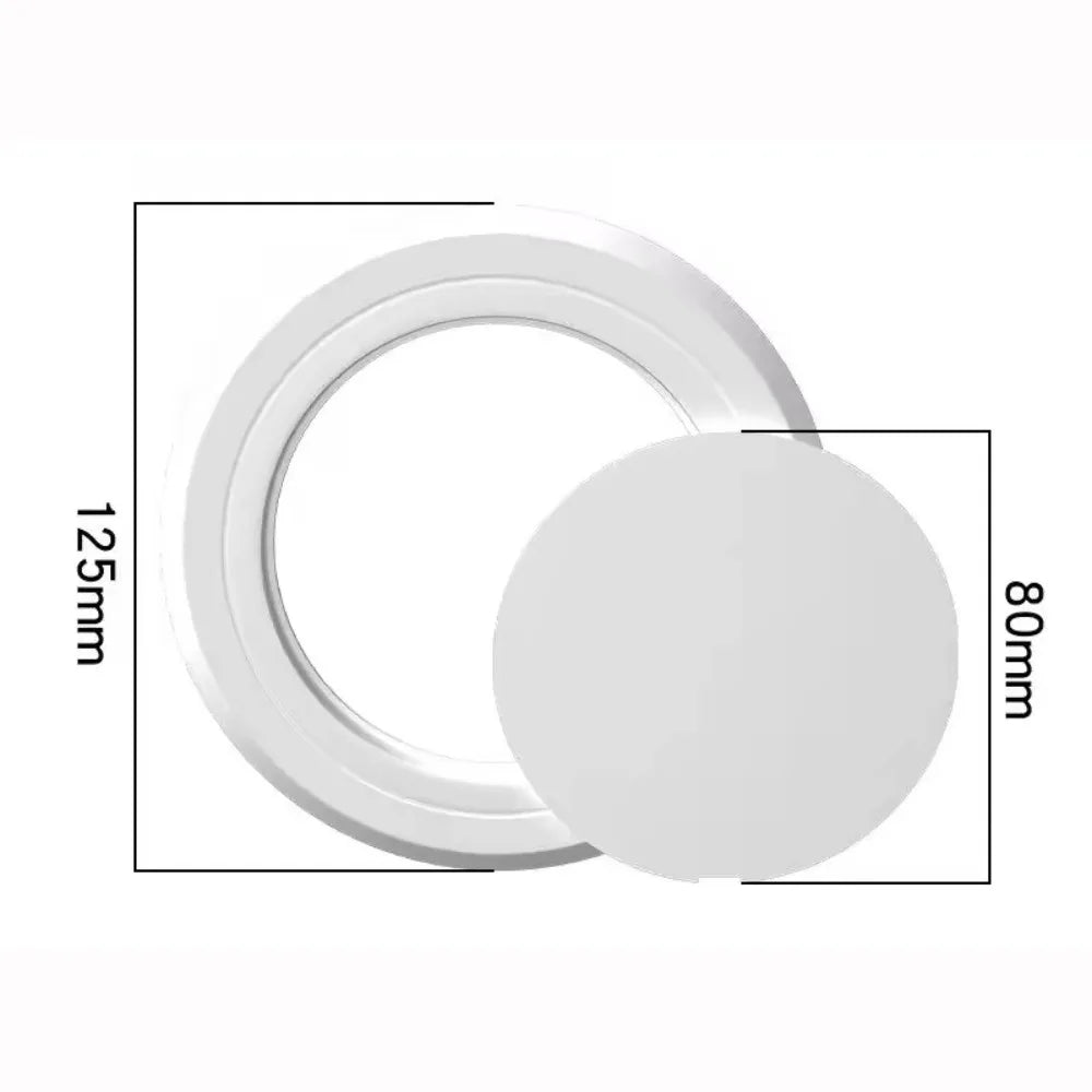 Round PVC Access Panel Self-Adhesive Removable Wall Cover