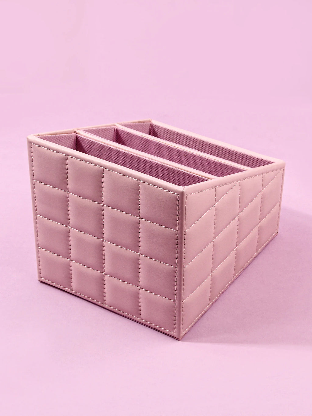 3-Tier PU Makeup Brush & Stationery Storage Box | Nixie Makeup Brush Organizer Nixie