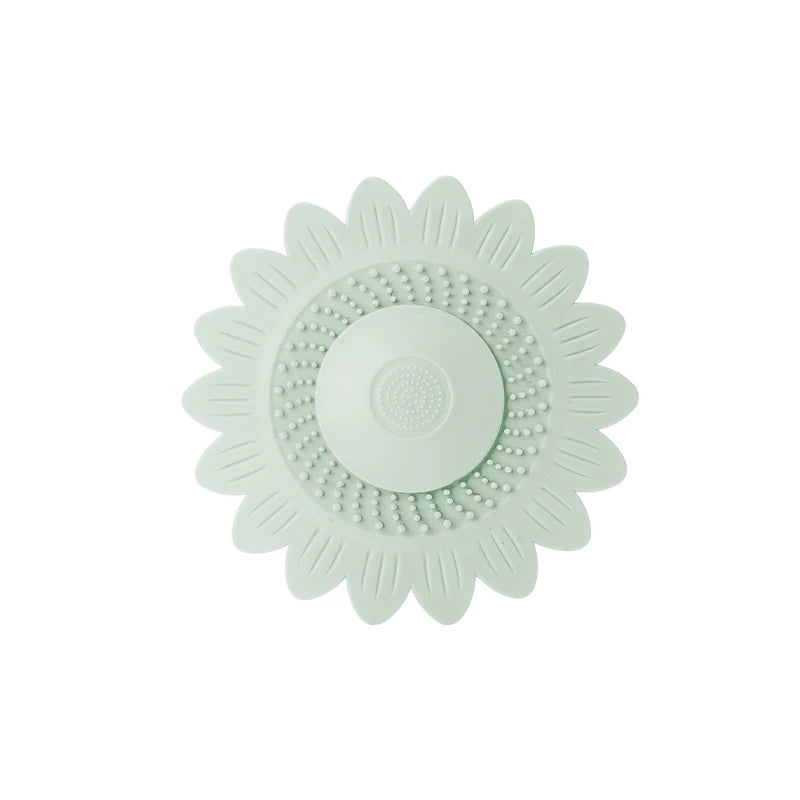 Flower Floor Drain Deodorant Filter Pad – Kitchen & Bathroom Floor Drain Filter Nixie green