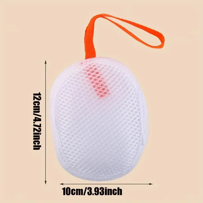Foaming Soap Bag Net Mesh Exfoliator Pouch – Bubble Bath Tool Bath Exfoliator Pouch Nixie