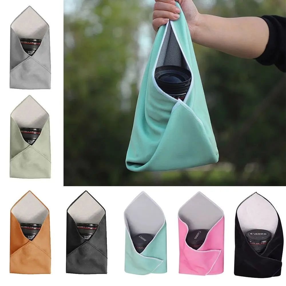 Reusable Camera Wrap Cloth – Anti-Scratch Waterproof Lens Wrap