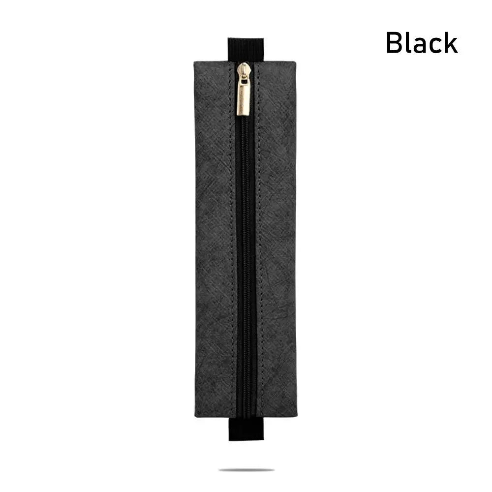 Tyvek Pen Bag Elastic Buckle Large Capacity Portable Pen Holder