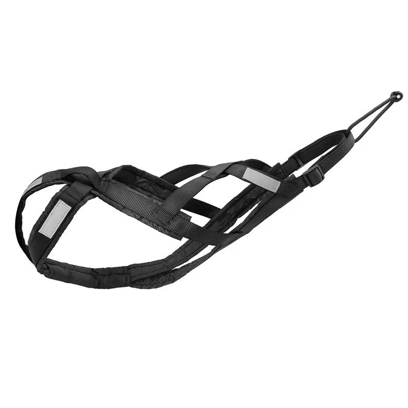 Dog Sled Harness & Weight Training Leash | Husky Scooter Dog Sled Harness Nixie black XXL