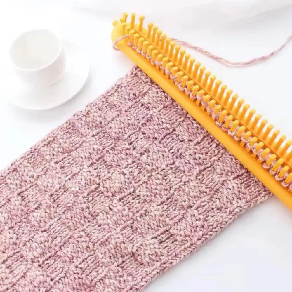 Weaving Loom Knitting Kit – DIY Wool Knitter 26–58cm Weaving Loom Kit Nixie