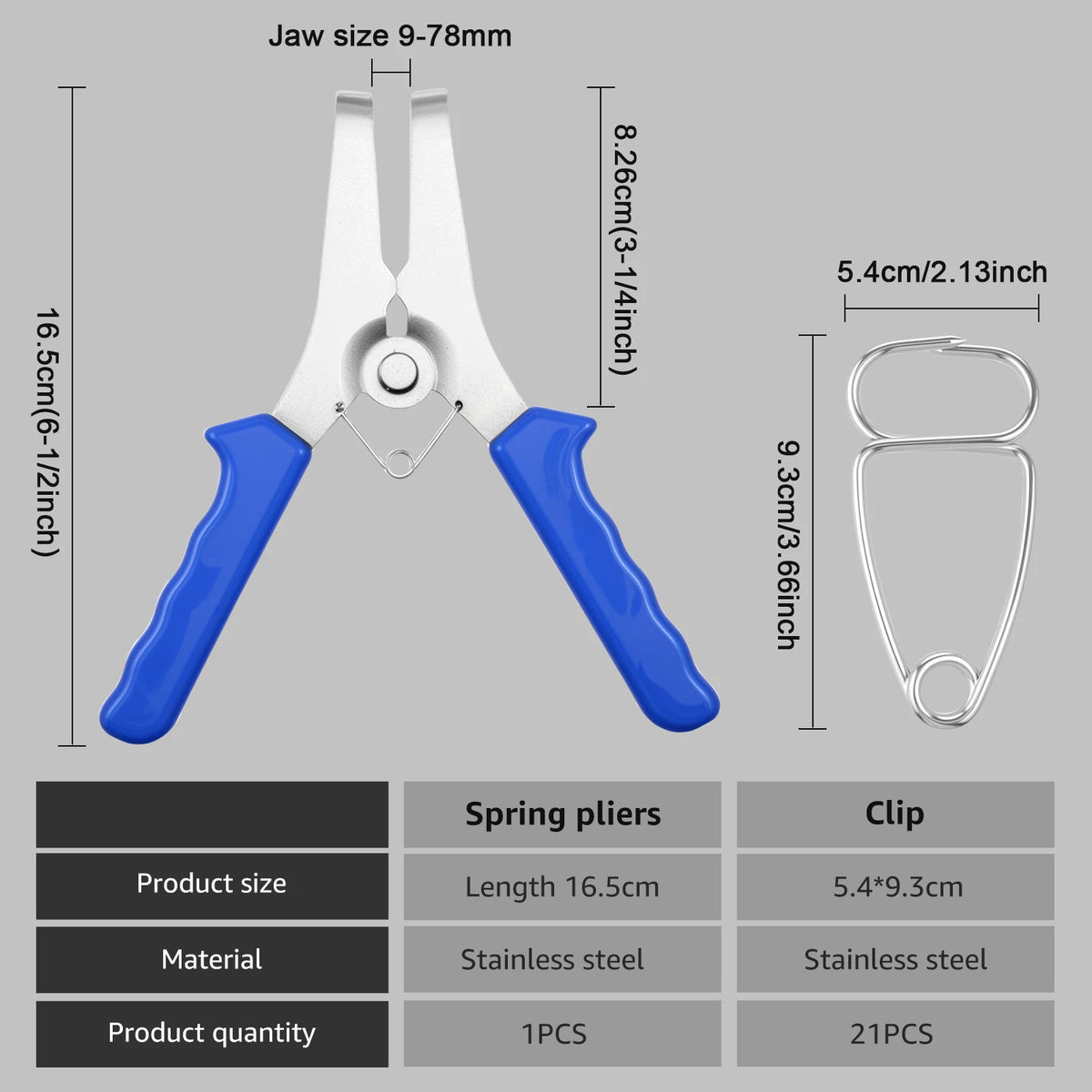 Miter Spring Clamp & Pliers Kit – 24pc Woodworking Set Woodworking Clamp Kit Nixie Style 4